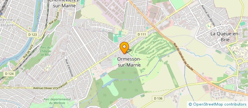 localisation de l'entreprise SCI THIMI  ORMESSON-SUR-MARNE