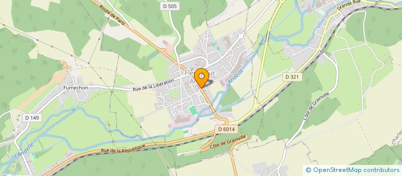 localisation de l'entreprise SCI THIMIJA  FLEURY-SUR-ANDELLE