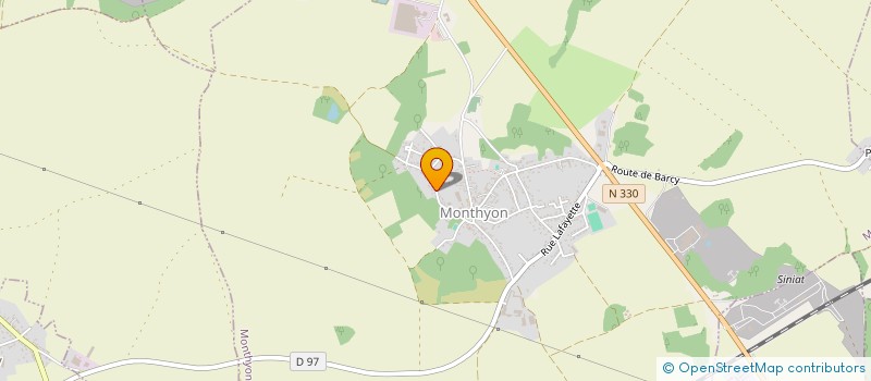 localisation de l'entreprise SCI THIMO à MONTHYON