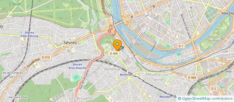 localisation de l'entreprise SCI THINGO à MEUDON