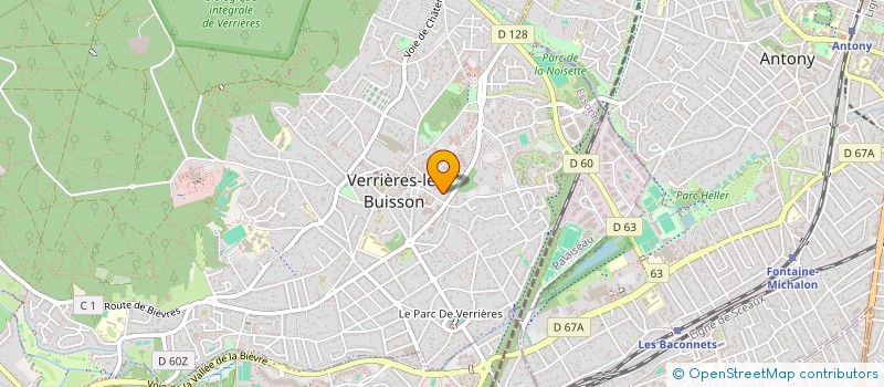 localisation de l'entreprise SCI THINK TANK BUILDING à VERRIERES-LE-BUISSON