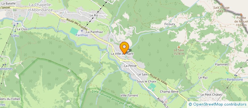 localisation de l'entreprise SCI THINO  LA CHAPELLE-D'ABONDANCE