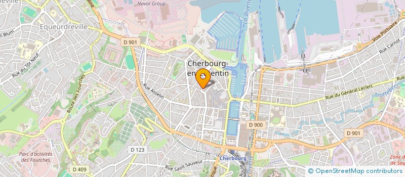 localisation de l'entreprise SCI THIOLD à CHERBOURG-EN-COTENTIN