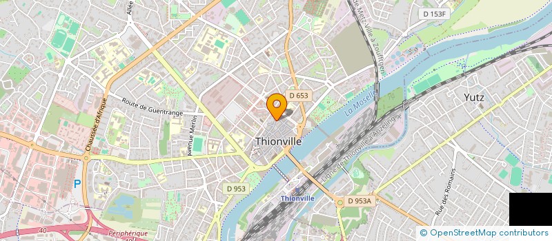 localisation de l'entreprise SCI THIONV à THIONVILLE