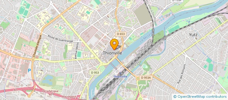 localisation de l'entreprise SCI THIONVILLE MERSCH 5 à THIONVILLE