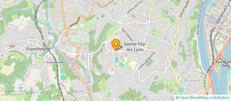 localisation de l'entreprise SCI THIRARI  SAINTE-FOY-LES-LYON