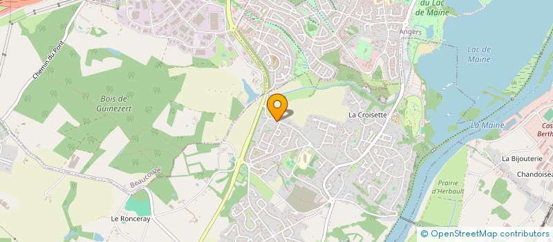 localisation de l'entreprise SCI THIRD DIMENSION  BOUCHEMAINE