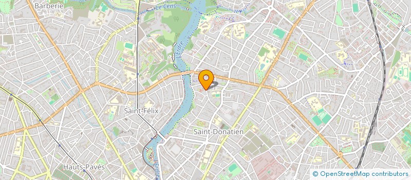 localisation de l'entreprise SCI THIRE à NANTES
