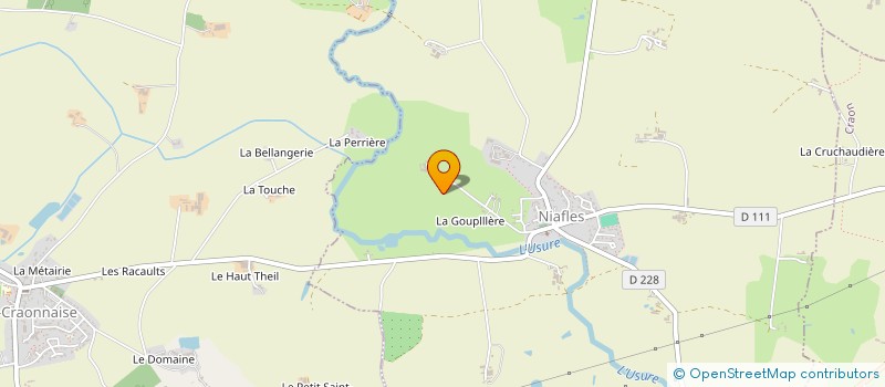 localisation de l'entreprise SCI THIREAU  NIAFLES