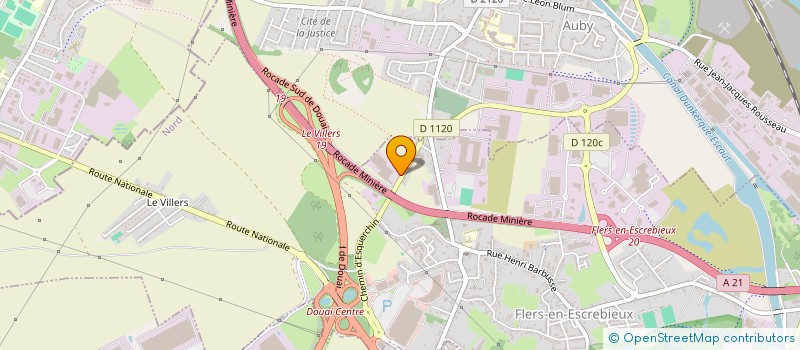 localisation de l'entreprise SCI THIS  FLERS-EN-ESCREBIEUX