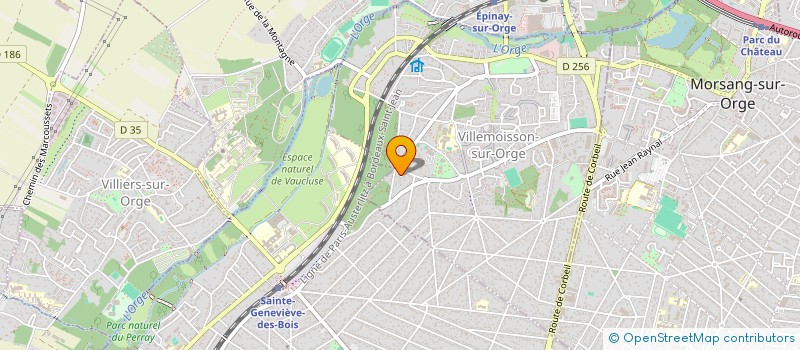 localisation de l'entreprise SCI THISCO à VILLEMOISSON-SUR-ORGE