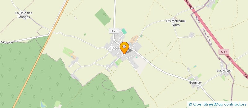 localisation de l'entreprise SCI THISOMA IMMO  DOUAINS