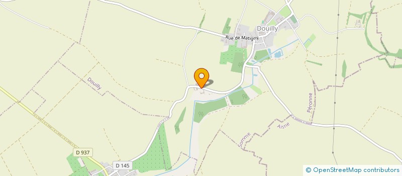 localisation de l'entreprise SCI THITAN  DOUILLY