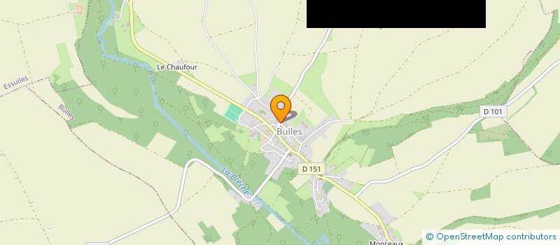 localisation de l'entreprise SCI THIVET  BULLES