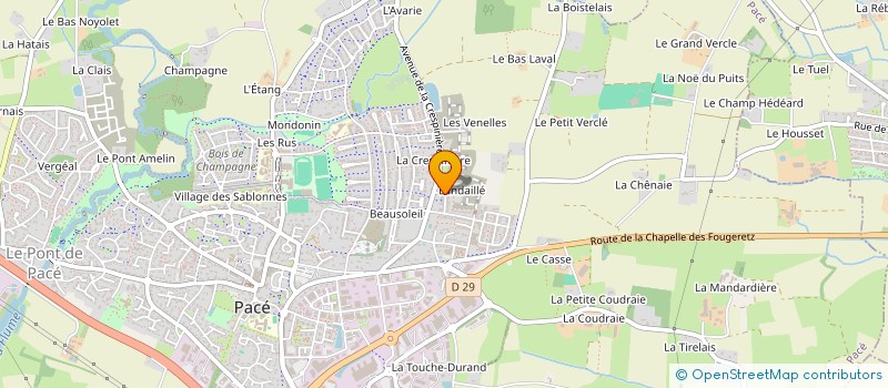 localisation de l'entreprise SCI THIVIHO  PACE