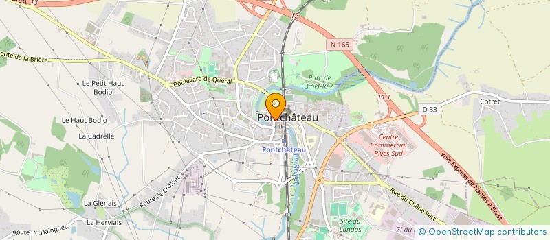 localisation de l'entreprise SCI THIXANDRE  PONTCHATEAU