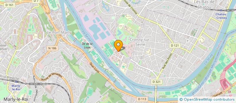 localisation de l'entreprise SCI THIXAVI  CROISSY-SUR-SEINE