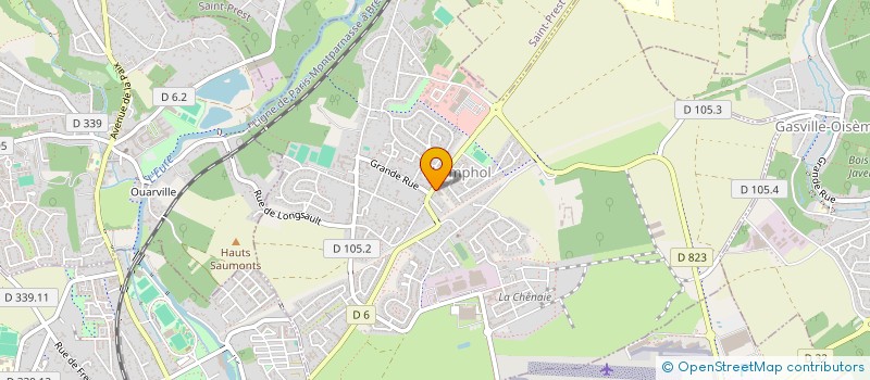localisation de l'entreprise SCI THIYAN à CHAMPHOL