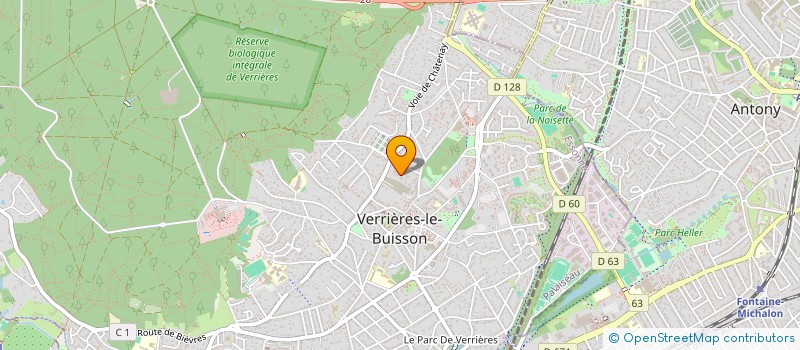 localisation de l'entreprise SCI THIYOL à VERRIERES-LE-BUISSON