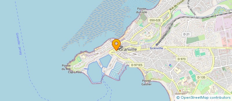 localisation de l'entreprise SCI THL à GRANVILLE