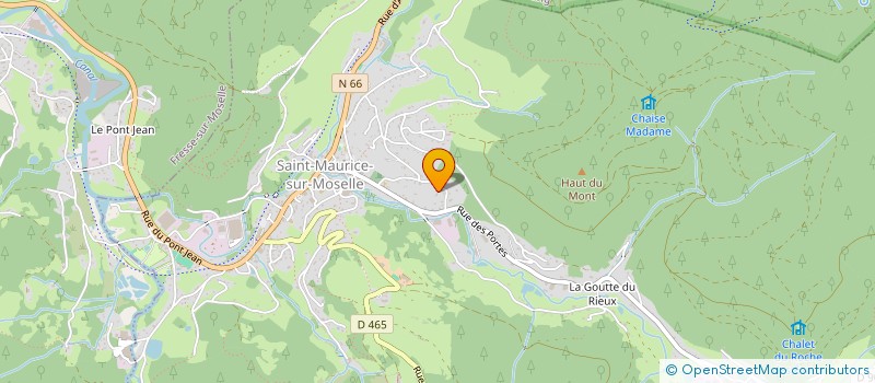 localisation de l'entreprise SCI THML  SAINT-MAURICE-SUR-MOSELLE