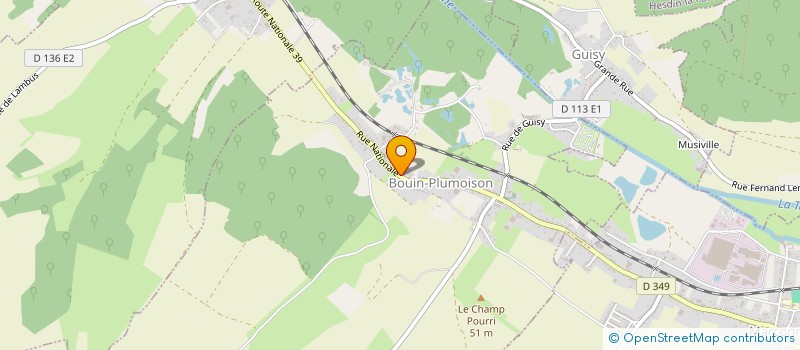 localisation de l'entreprise SCI THO SAR  BOUIN-PLUMOISON