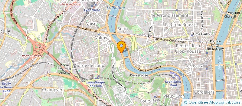 localisation de l'entreprise SCI THOAL IMMOBILIER  LYON