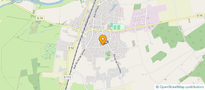 localisation de l'entreprise SCI THOBAT à TIERCE