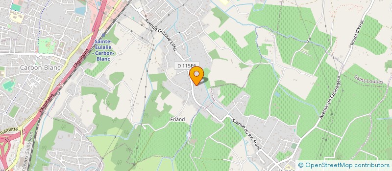 localisation de l'entreprise SCI THOBUSSY à SAINTE-EULALIE