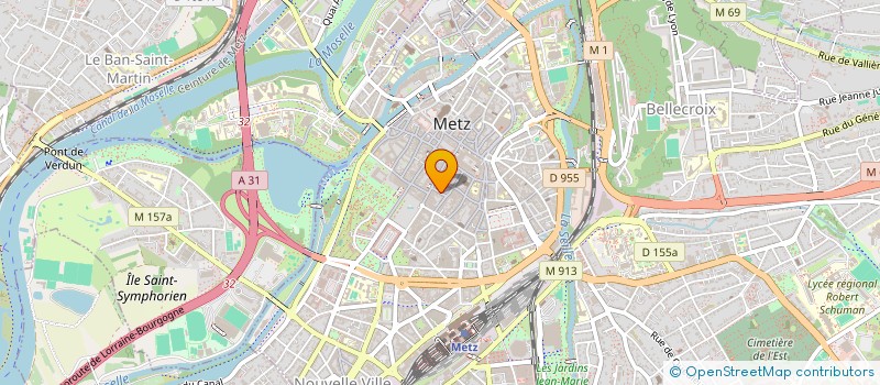 localisation de l'entreprise SCI THOCHAP  METZ