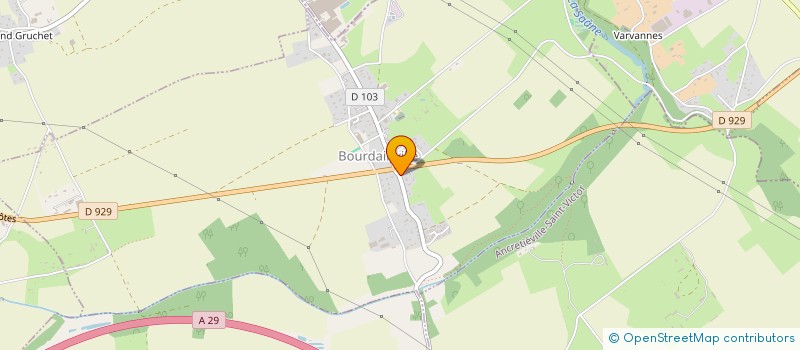 localisation de l'entreprise SCI THOCLEMA  BOURDAINVILLE