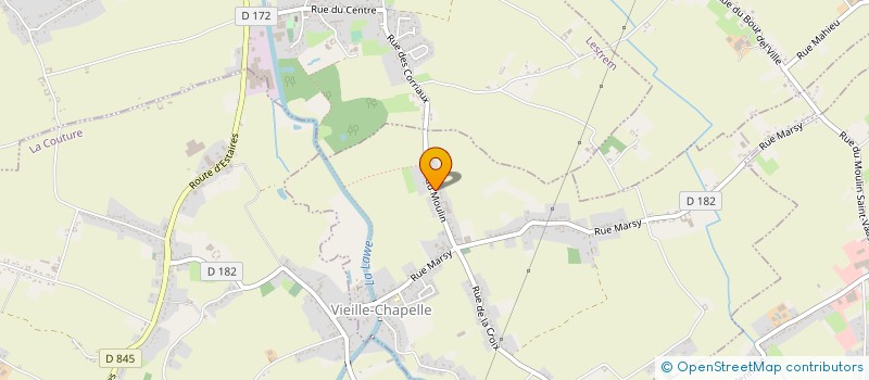 localisation de l'entreprise SCI THOFRAANT  VIEILLE-CHAPELLE