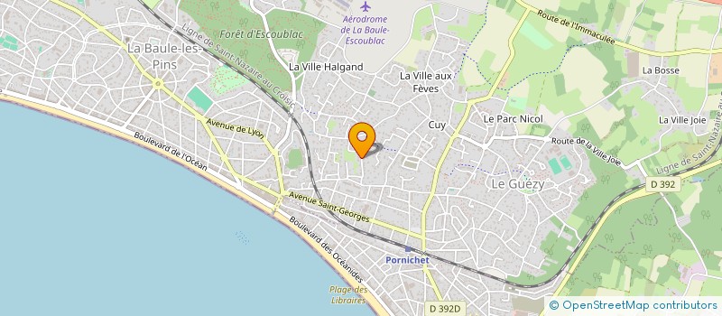 localisation de l'entreprise SCI THOL  LA BAULE-ESCOUBLAC