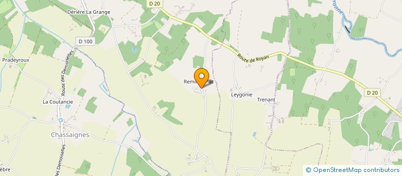 localisation de l'entreprise SCI THOLIE  BOURG-DU-BOST