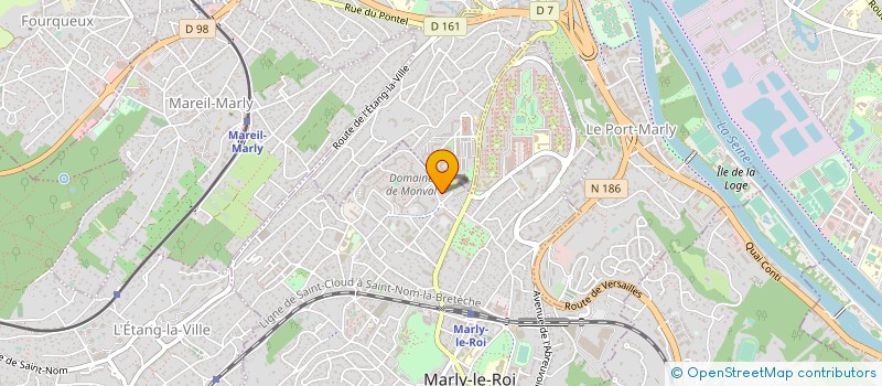 localisation de l'entreprise SCI THOLINE  MARLY-LE-ROI