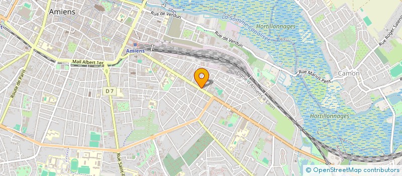 localisation de l'entreprise SCI THOLLAS. à AMIENS