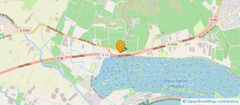 localisation de l'entreprise SCI THOLOS à HYERES
