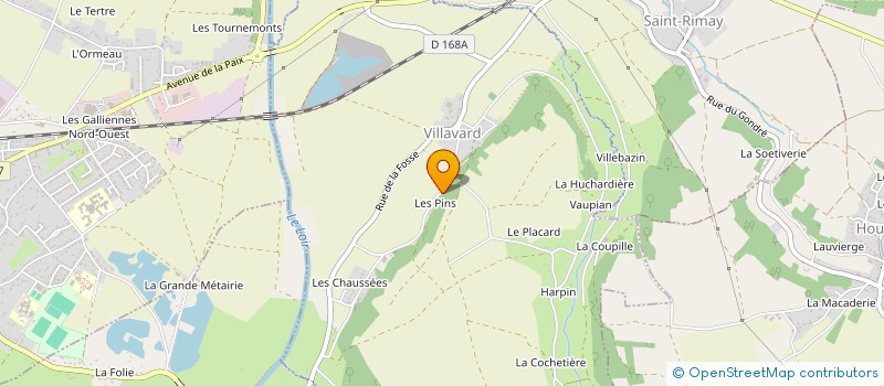 localisation de l'entreprise SCI THOLU  LUNAY