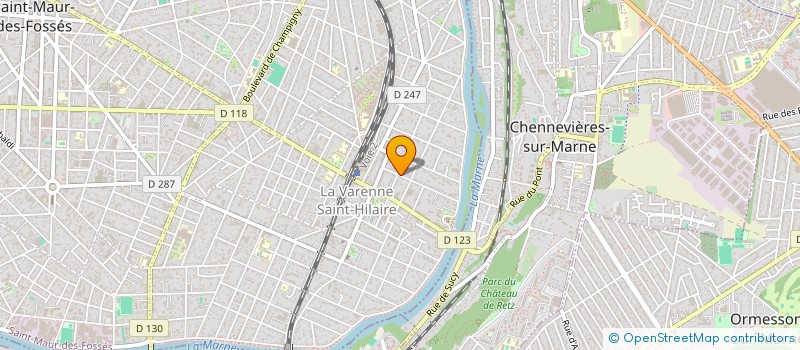 localisation de l'entreprise SCI THOM-ALONE à SAINT-MAUR-DES-FOSSES