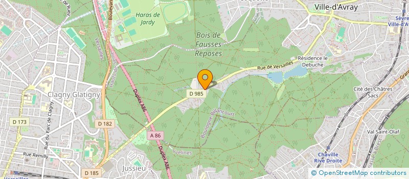 localisation de l'entreprise SCI THOMACA  VILLE-D'AVRAY