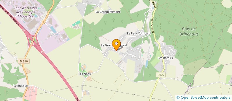 localisation de l'entreprise SCI THOMAG  ST-AUBIN-SUR-GAILLON