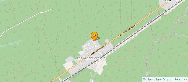 localisation de l'entreprise SCI THOMAIA  BIGANOS