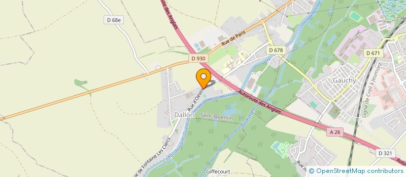 localisation de l'entreprise SCI THOMALEX  DALLON