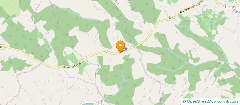 localisation de l'entreprise SCI THOMAND  PIQUECOS