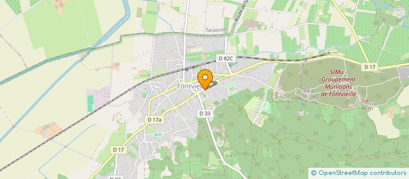 localisation de l'entreprise SCI THOMAPHIE  FONTVIEILLE