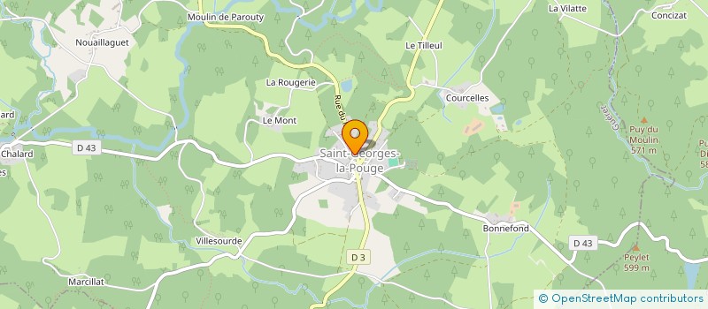 localisation de l'entreprise SCI THOMART  PONTARION