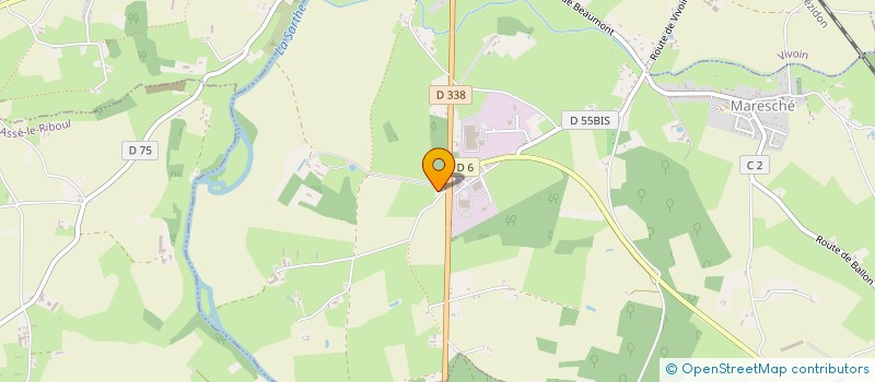 localisation de l'entreprise SCI THOMARYLOU  VIVOIN