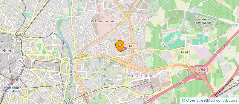 localisation de l'entreprise SCI THOMAS à MONTPELLIER