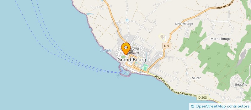 localisation de l'entreprise SCI THOMAS  GRAND-BOURG