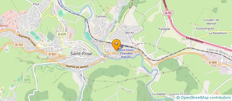localisation de l'entreprise SCI THOMAS à SAINT-FLOUR